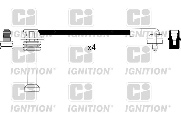 QUINTON HAZELL Комплект проводов зажигания XC402